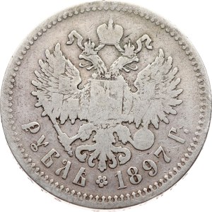 Russia Rouble 1897 (**)
