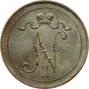 Russia For Finland 10 Pennia 1899