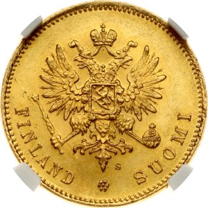 Russia For Finland 20 Markkaa 1912 S NGC MS 63+