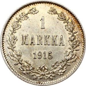 Russia For Finland 1 Markka 1915 S