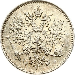 Russia For Finland 25 Pennia 1916 S