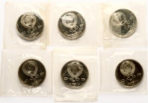 Russia USSR 1 Rouble 1991 1992 Summer Olympics Barcelona Set of 6 coins