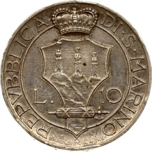 San Marino 10 Lire 1935 R