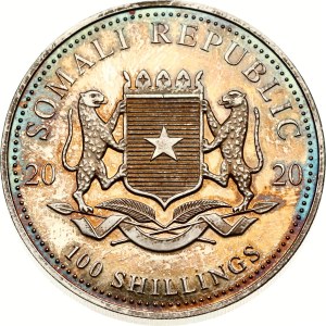 Somalia 100 Shillings 2020 Elephant