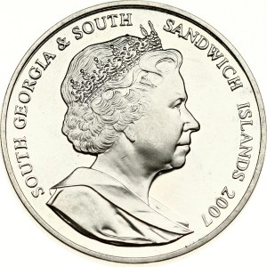 South Georgia and the South Sandwich Islands 2 Pounds 2007 PM International Polar Year