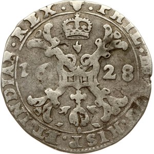 Spanish Netherlands Brabant 1/4 Patagon 1628 Brussels