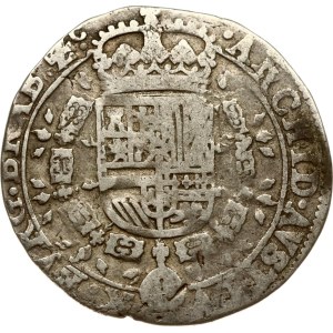 Spanish Netherlands Brabant 1/4 Patagon 1628 Brussels