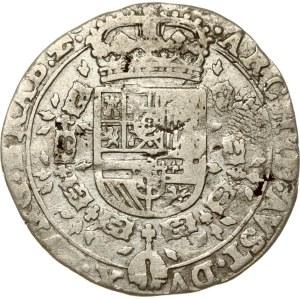Spanish Netherlands Brabant 1/4 Patagon 1645 Brussels