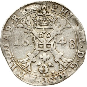 Spanish Netherlands Tournai Patagon 1648