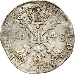 Spanish Netherlands Tournai Patagon 1648