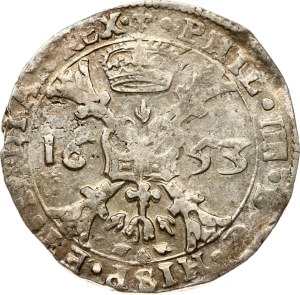 Spanish Netherlands Flanders Patagon 1653