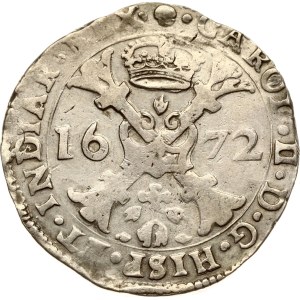Spanish Netherlands Brabant Patagon 1672 Brussels (R1)
