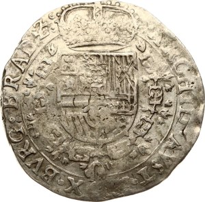 Spanish Netherlands Brabant Patagon 1672 Brussels (R1)