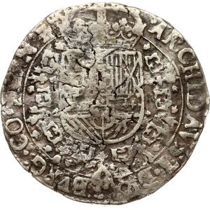 Spanish Netherlands Flanders Patagon 1682 Very rare