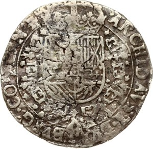 Spanish Netherlands Flanders Patagon 1682 Very rare