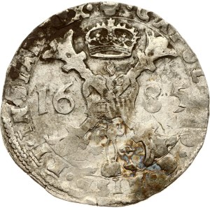 Spanish Netherlands Brabant Patagon 1685 Brussels (R1)