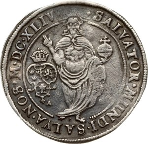 Sweden Riksdaler 1644 with countermark
