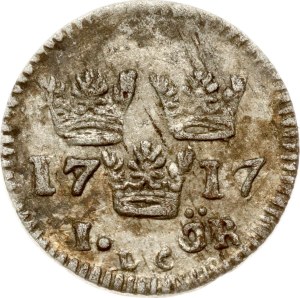 Sweden 1 Ore 1717 LC