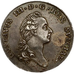 Sweden 1 Riksdaler 1776 OL