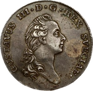 Sweden 1 Riksdaler 1776 OL