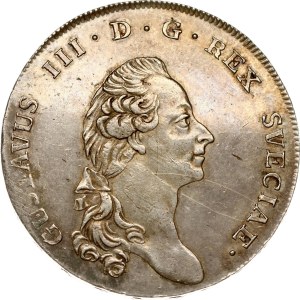 Sweden 1 Riksdaler 1791 OL
