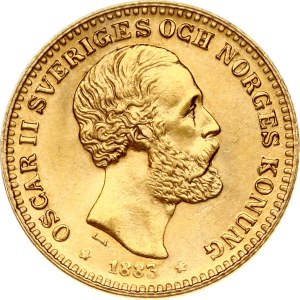 Sweden 10 Kronor 1883 EB