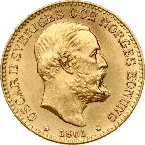 Sweden 10 Kronor 1901 EB