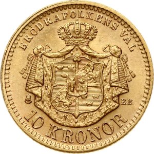 Sweden 10 Kronor 1901 EB