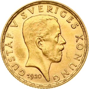 Sweden 5 Kronor 1920 W