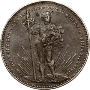 Switzerland 5 Francs 1879 Basel Shooting Festival