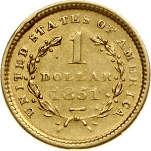 USA 1 Dollar 1851
