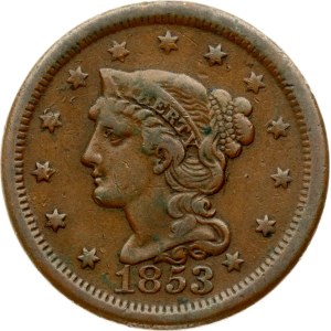 USA Cent 1853
