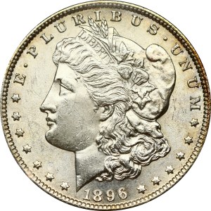 USA Morgan Dollar 1896 OCC MS 67