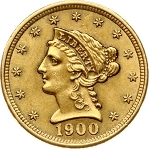 USA 2½ Dollars 1900