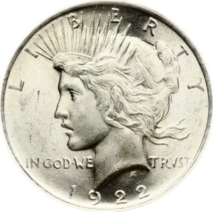 USA Peace Dollar 1922 PCGS MS 64