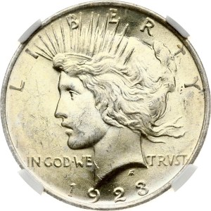 USA Peace Dollar 1923 NGC MS 64