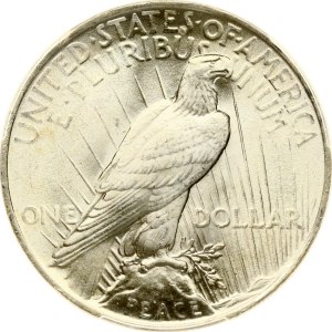 USA Peace Dollar 1923 PCGS MS 63