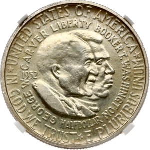 USA 1/2 Dollar 1952 D Washington-Carver NGC MS 65