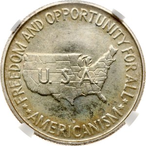 USA 1/2 Dollar 1952 D Washington-Carver NGC MS 65