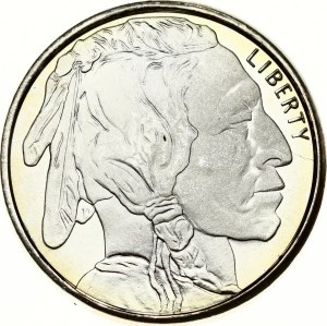 USA 1/2 Ounce ND Buffalo Nickel