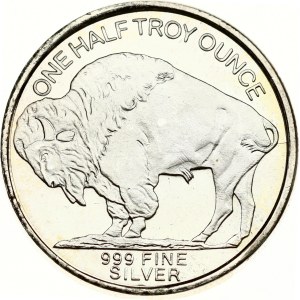 USA 1/2 Ounce ND Buffalo Nickel