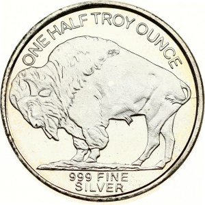 USA 1/2 Ounce ND Buffalo Nickel