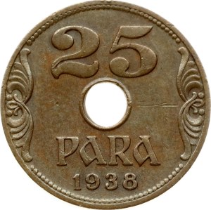 Yugoslavia 25 Para 1938