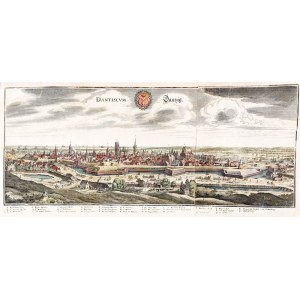 GDAŃSK. Panorama miasta z Biskupiej Górki (od południowego zachodu), kopia ...