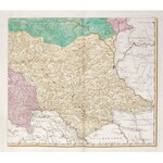 POLSKA, LITWA. Mapa Polski i Litwy na 4 osobnych arkuszach, oprac. Giovanni ...