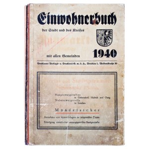 ŚRODA ŚLĄSKA. Einwohnerbuch der Stadt und des Kreises Neumarkt (Schlesien) mit ...