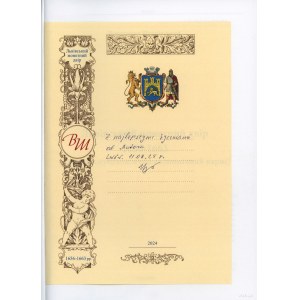 Шлапінський Володимир - Львівський монетний двір 1656-1663, Львів 2024, ISBN 9786178450434