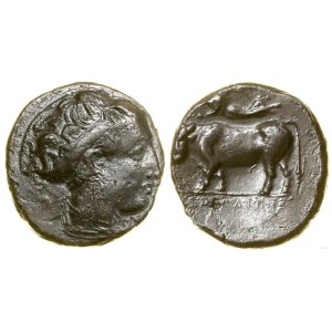 Grecja i posthellenistyczne, didrachma, 400-360 pne, Neapol