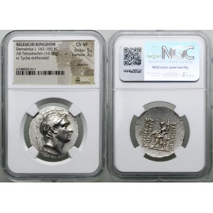 Grecja i posthellenistyczne, tetradrachma, 162-150, Antiochia