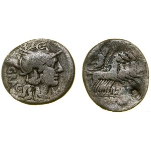 Republika Rzymska, denar, 136 pne, Rzym